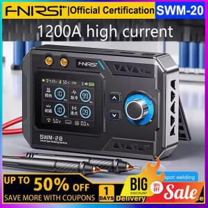 FNIRSI SWM-20 듀얼 펄스 용접기 휴대용 1200A 구리 펜 2.4인치 TFT 컬러 스크린 4단계 조절 가능