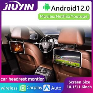 11.6인치/10.1인치 안드로이드 12 2G32G 자동차 머리 받침 모니터 IPS TV 디스플레이RCA Wifi 뒷좌석 스크