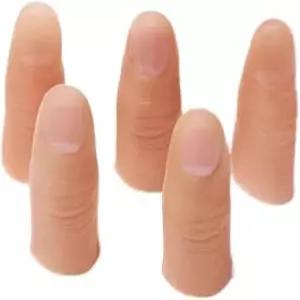 갤프로모터 5Pcs/세트 매직 트릭 핑거 가짜 엄지 팁 스테이지 쇼 소품 장난 키트 및 액세서리 할로윈