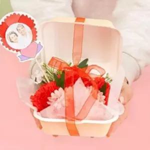 카네이션 꽃도시락 만들기 DIY 세트 어버이날 스승의날 이색 감사 선물