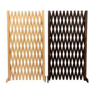 칸막이 자바라 파티션 대형 발 접이식 공간분리 50cm 우드 40cm 신축형 탄화색