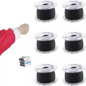 섬리카 매직 고강도 마이크론 등급의 보이지 않는 스레드 스풀 세트 6팩 - 고 인장 저광택 부상 소품