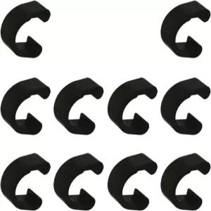 알베델 자전거 C-클립스 클램프 메탈 버클 브레이크 케이블 디레일러 시프터 가이드 기어 하우징 호스