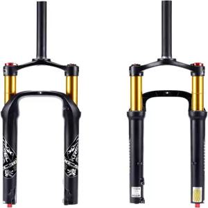 버클로스 26인치 MTB 에어포크 스노우 팻 마운틴 바이크 여행 120mm 4.0인치 타이어 디스크 브레이크용