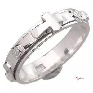 국산 묵주 천주교 스꼬띠나 은반지ssu172