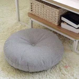 폭신빵빵 바닥방석 좌식 원형 쿠션방석 도톰한 47cm vwx574