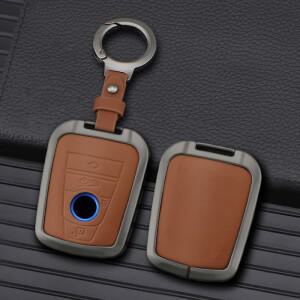 4버튼 자동차 스마트 리모컨 키케이스 커버 보호 쉘 BMW I3 시리즈 가방 액세서리