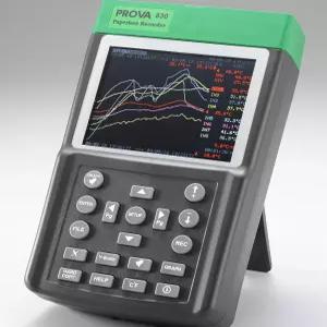 대만 품질 프로바 830 다중 입력 온도계 기록기 고정밀 온도 데이터로거 8 측정 11종의 열전대 5.7 컬러