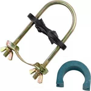 상부 바운스 트램펄린 인클로저 폴 커넥터 U자형 안전 클램프 교체 하드웨어 및 액세서리 최대 직경