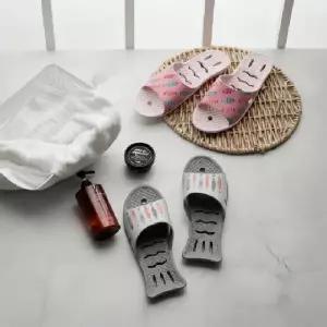 귀여운 물고기 디자인 EVA 욕실 슬리퍼 실내외 거실화 베란다화_24924465