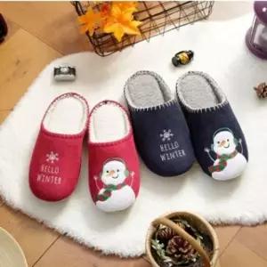 HOME SLIPPER 눈사람 커플 크리스마스 슬리퍼 욕실 리빙 침실 거실 거실화_24924527
