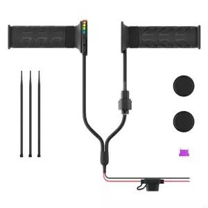호환  2025 전기 자전거 손잡이 그립이 메모리로 가열되어 5 레벨 조절 가능