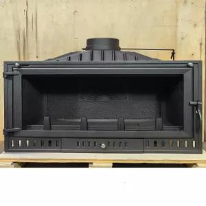 장작 벽난로문 문짝 내열유리 검정 불멍 플라스틱 난로보호망 매립형 연기 아궁이 더블