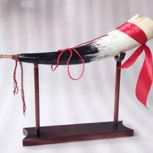 뿔피리 양각나팔 뿔나팔 악기 코셔 전투 쇼파르 연습용 뱃고동 전통 인테리어 대형