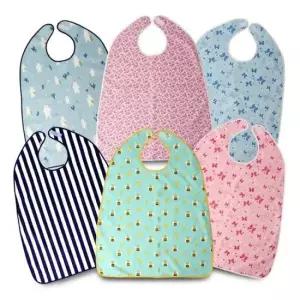 노인턱받이 위생 앞치마 방수 턱받이 실버 요양병원 성인용