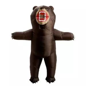 곰 코스튬 할로윈 테디베어 옷 불곰 에어수트 곰돌이 파티 소품 공연 의상
