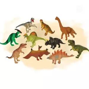 공룡피규어세트 12p 육식 초식 고생물 모형 교육완구 남자아이 역할놀이 자연학습