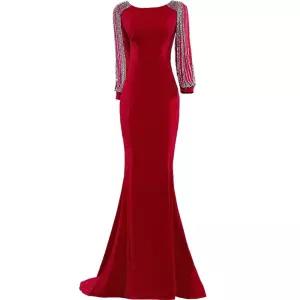 이브닝 스 연말 모임 파티 여성 하이 스코드 파티복 연회 송연회 시상식