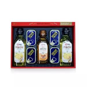 스팸 식용유 카놀라유 올리고당 선물세트 5ea 1박스 JBG7+9RvZ