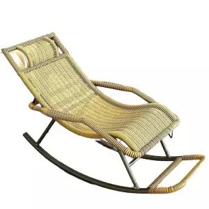 라탄 흔들의자 휴식 카페 낮잠 거실 라운지 정원 리클라이너 스윙