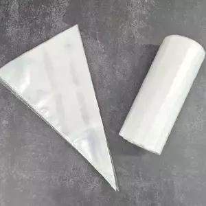 일회용 비닐 짤주머니 100매 8인치 생크림 아이싱 데코 제과 베이킹 제빵 주방