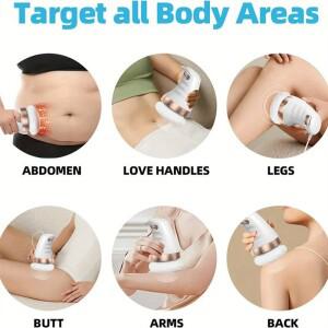 쿠폰전기 셀룰라이트 마사지 바디 조각 기계 지방 연소제 피부 리프팅 뷰티 케어 체중 감량 슬리밍 장치