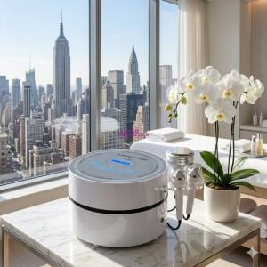 2in 1 초음파 캐비테이션 기계 지방 감소 바디 컨투어링 피부  페이스 리프팅 아이 케어 뷰티 살롱용