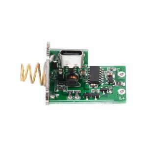 손전등 액세서리 센터 스위치용 18650 또는 배터리 2개용 6-8.4V 듀얼 리튬 드라이버 보드