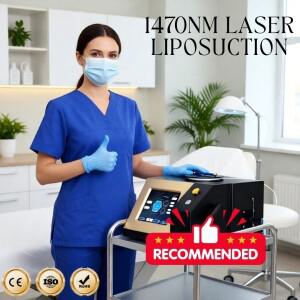 1470nm 다이오드 레이저 바디 조형 슬리밍 지방분해 감소 얼굴 리프팅 엔도
