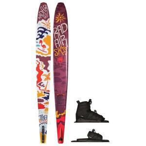 레이더 토탈 멋진 여자 수상 스키 2026, 65인치, 프라임 - 남자 5 8 리어 토 플레이트