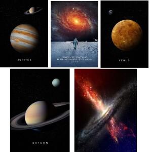 500/1000/1200/2000PCS 직소 퍼즐 우주 탐험 행성 가족 활동 게임 침실 홈 장식 선물