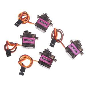 1Pc MG90S 180 ° 360 마이크로 메탈 기어 RC 비행기 헬리콥터 보트 자동차 미니  액세서리 용 고속