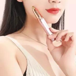 휴대용 전기 눈썹정리기 충전식 무선 얼굴털 제거 미용기기 여성 뷰티케어 화장대용