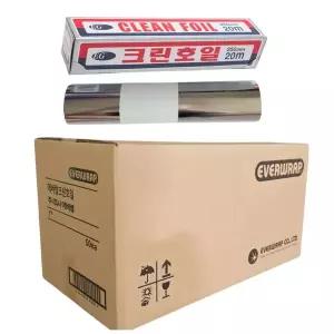 [콩심팥심]알루미늄 쿠킹호일 업소용 구이용 은박호일 바나나 사과 25cmx20m 30개