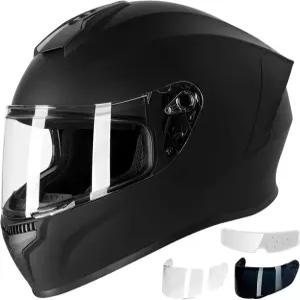 파보토 풀페이스 모터사이클 헬멧 DOT 승인 성인 남성용 카스코 파라 모토 스노모바일 더트 바이크 김서림