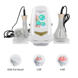 초음파 캐비테이션 80k 진공 시스템 기계 3 in 1 슬리밍 페이스 리프팅 셀룰라이트 감소 마사지 바디 쉐이
