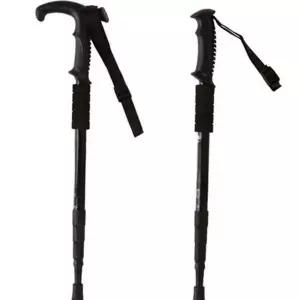 4단 등산 스틱 알루미늄 등산 스틱 초경량 접이식 휴대용 산악용