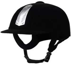 승마 헬멧 초경량 성인 보호대 조절가능 블랙 남녀공용 말 기사 모자 라이딩 남녀 성인