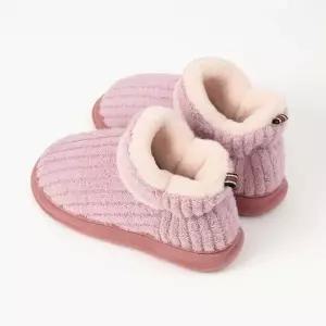 [에이치플러스몰]TBZ 부츠형 기모안감 보온 실내화(225-230mm)-색상랜덤