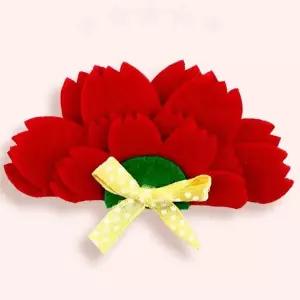 꽃다발 핀 만들기 재료 종이공예 어린이 미술활동 감사선물 체험학습 교육용품