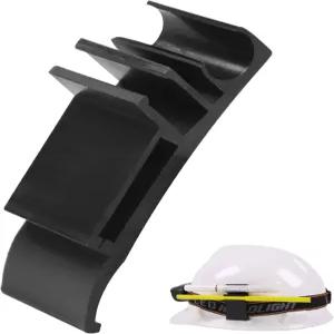 OKQX 하드햇 연필 홀더 클립 목공용 카펜터 마커 및 헤드램프 밴드용 3-in-1 부착 양면에 맞는 검은색 강화