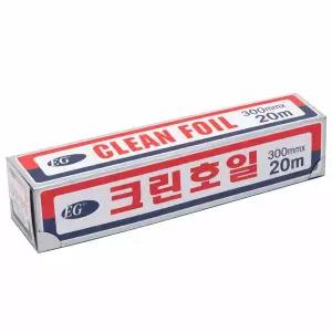 알루미늄 쿠킹호일 업소용 구이용 은박호일 바나나 사과 30cmx20m 1개