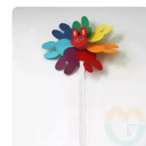 위랜드 바람개비 만들기 10개입 초등학생교구 어린이미술재료