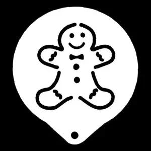 진저맨 쿠키스텐실 스테인리스 베이킹장식 제과도구 홈베이킹 디저트데코 크리스마스