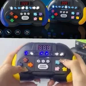 핸들형 푸시팝 전자 기억력 게임기 두뇌훈련 속도대결 어린이 놀이