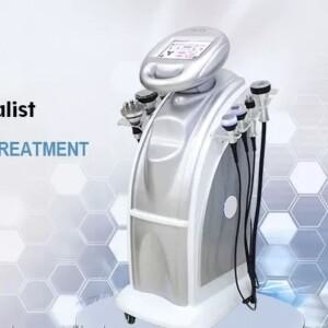 7in 1 캐비테이션 슬리밍 머신 바디 체중 감량 얼굴 리프팅 타이트닝 지방 마사지기 뷰티 장비