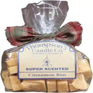 톰슨 캔들 Co. 슈퍼 향의 크럼블/타르트/왁스 6온스 시나몬 번 녹입니다