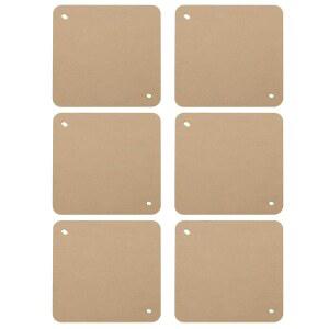 파티킬 9인치 사각형 도자기 휠 배트 시스템 6 1/3인치 두꺼운 점토 던지기 도구 휠을 위한 10인치 핀