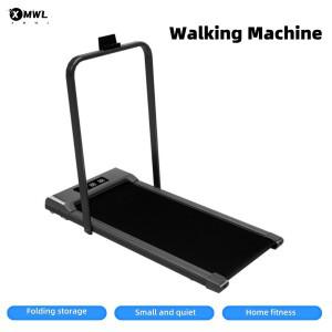 가정용 소형 운동기구, 평면형 전동 트레드밀, 무소음, 설치 불필요, 접이식, 워킹 매트 포함