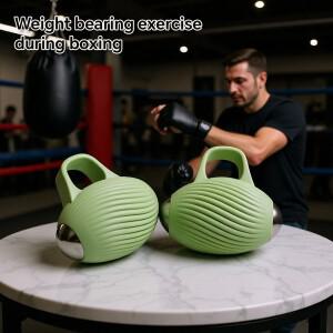 2개입 복싱 웨이트 베어링 에그 벨 세트, 전문 핸드벨, 러닝 강도 훈련, 피트니스 특수 장비